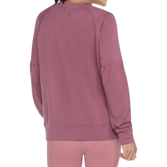 Skechers GOLOUNGE Women's SKECHLUXE Restful Crew in Tulipwood XL MSRP $49 New - Picture 2 of 4